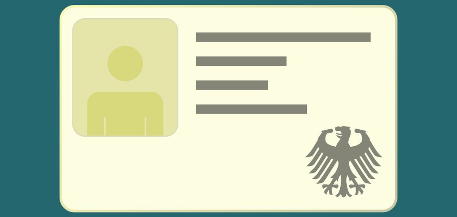 Stilisiertes Ausweisbild