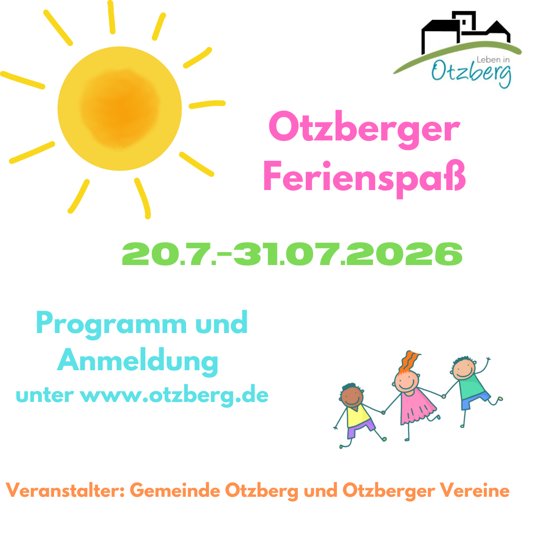 Otzberger Ferienspaẞ 2026 - 1 Otzberger Ferienspaẞ 2026 - 1